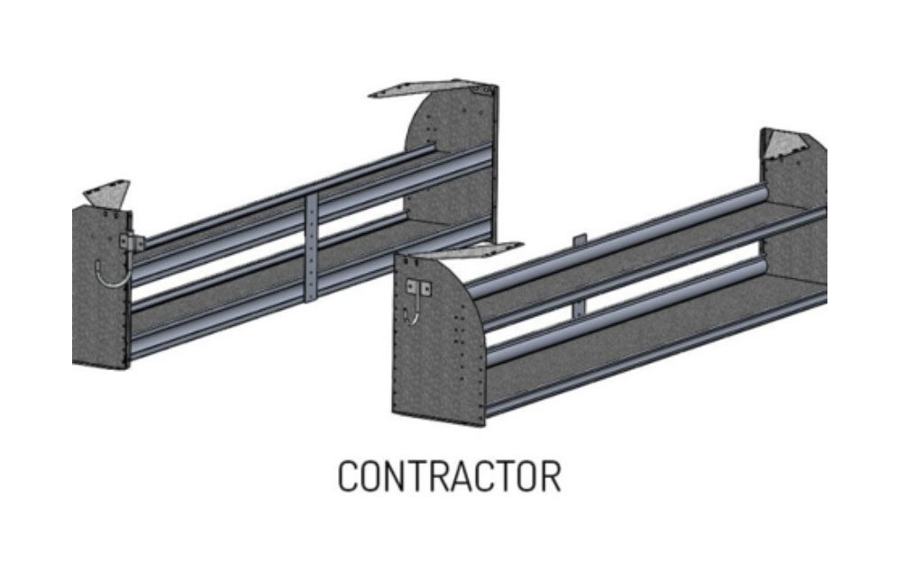 Diagram of Durashell 2 shelf shelving