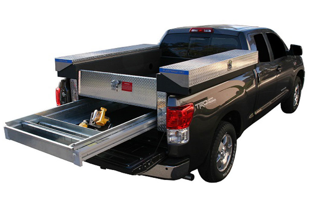 Load'N'Go Sportsman, Fleetwest slip-on truck bodies, work truck toolbox