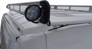 Fiberglass 175 model with Alu Rack and additional lighting
