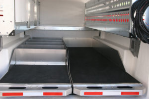 Optional Dual Slide for Fiberglass units